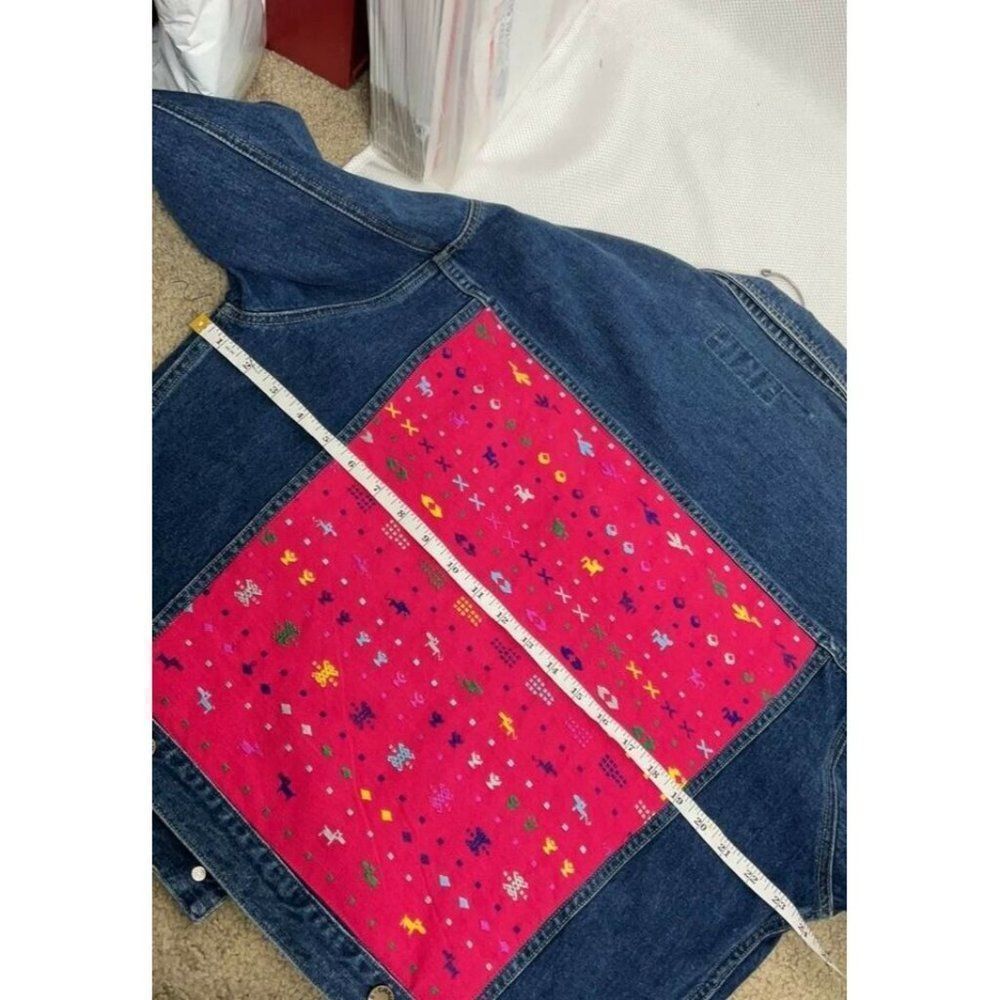 Nwt vintage Claus Sport jean denim jacket M medium Rare and super cool 80βs styl - Picture 7 of 7